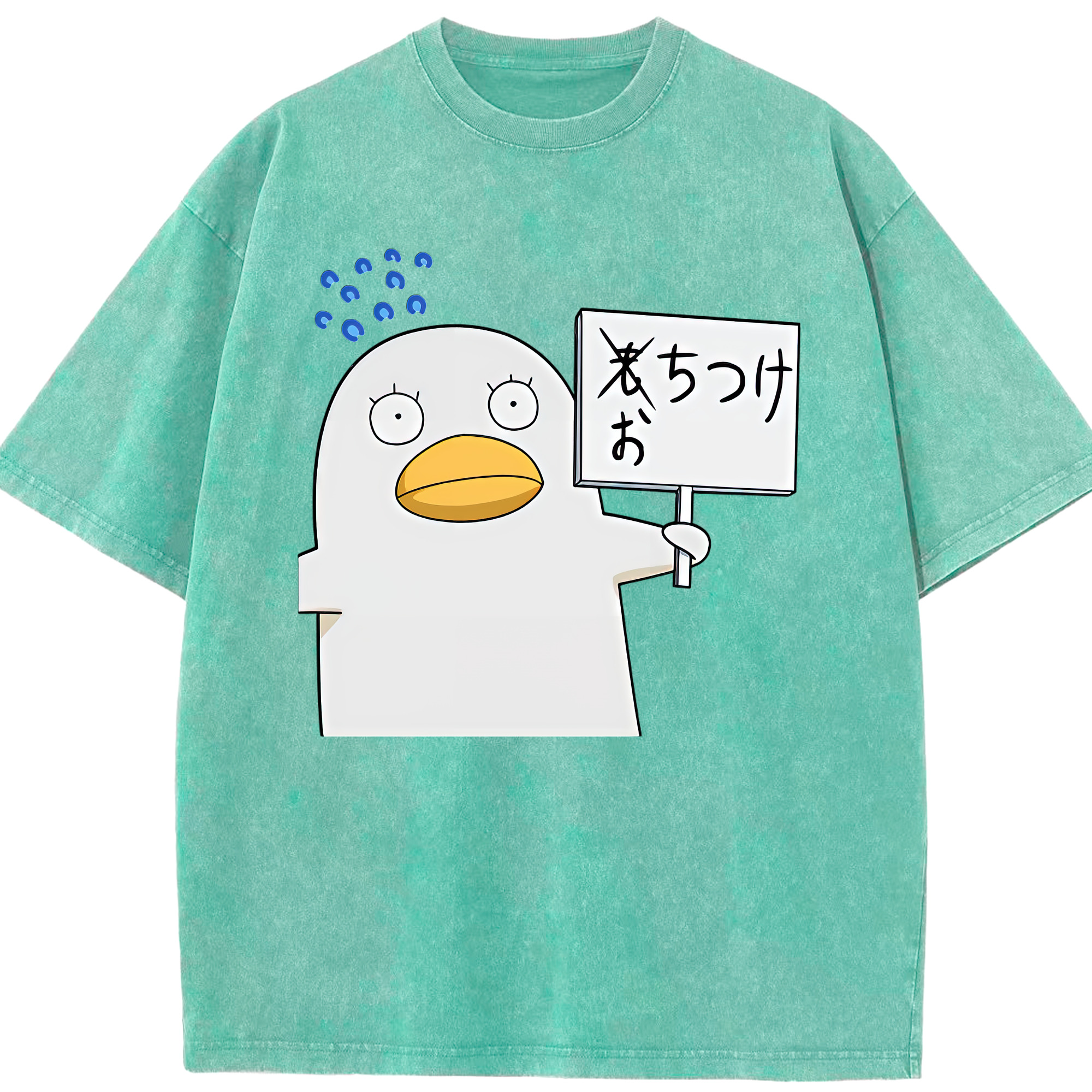 （画像用） ぎんたま 坂田銀時（さかたぎんとき） 神楽 志村新八（しむら しんぱち） GINTAMA Sakata Gintoki Kagura Shimura Shinpachi 綿100% ヴィンテージ風 半袖Tシャツ（フロントプリント）